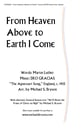 From Heaven Above to Earth I Come SATB choral sheet music cover